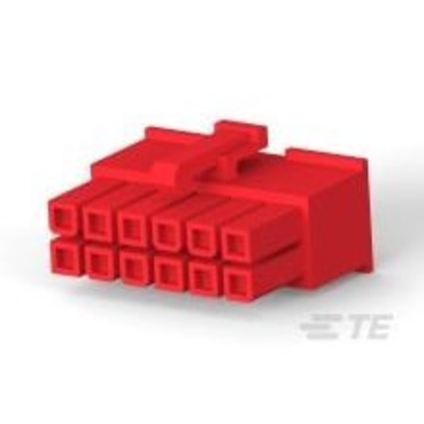 Te Connectivity 12P RCPT VAL-U-LOK V2 RED 1-2029091-2